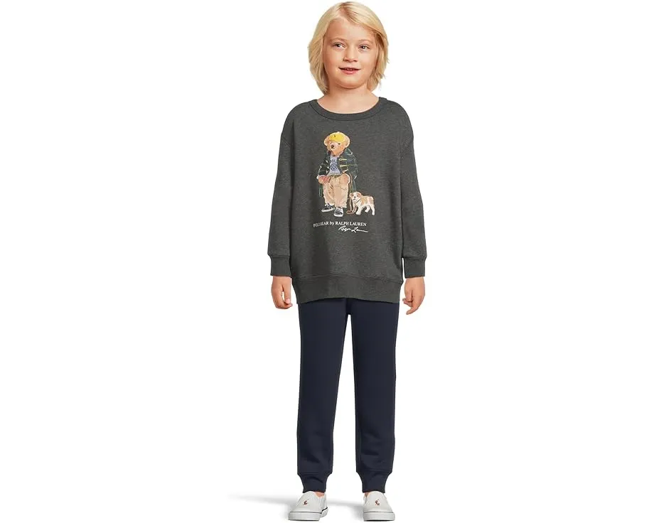 Толстовка Polo Ralph Lauren Kids из флиса с медвежонком для малышей и детей