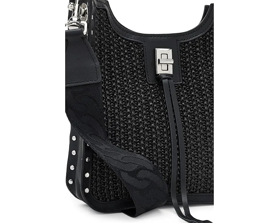 Мини-сумка через плечо Rebecca Minkoff Darren Mini Feed с кистями