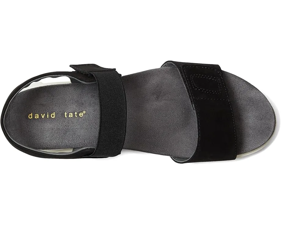 Сандалии David Tate Papaya из мягкой плетеной кожи с контурной стелькой