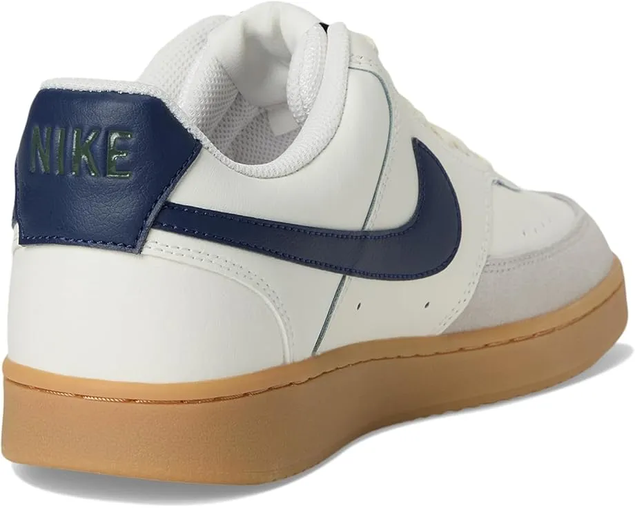 Кроссовки Nike Court Vision Low с ретро-дизайном и резиновой подошвой