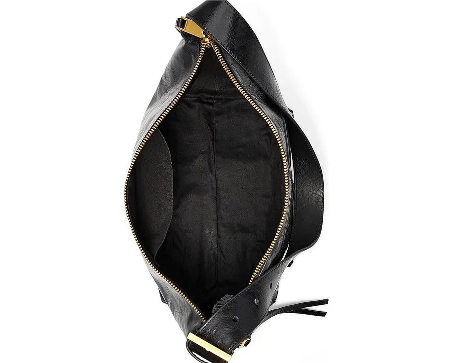 Женская сумка через плечо AllSaints Jean Rey из кожи с эффектом кракелюра