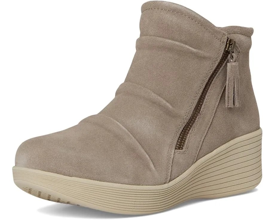 Ботинки SKECHERS Parallel Lite на клиновидном каблуке с кожаным верхом и стелькой Memory Foam