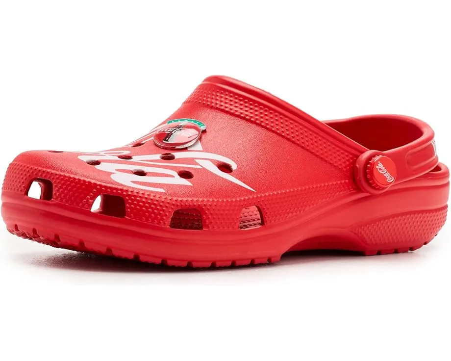 Классические кроксы Crocs Classic Coca-cola Clogs с логотипом Coca-Cola