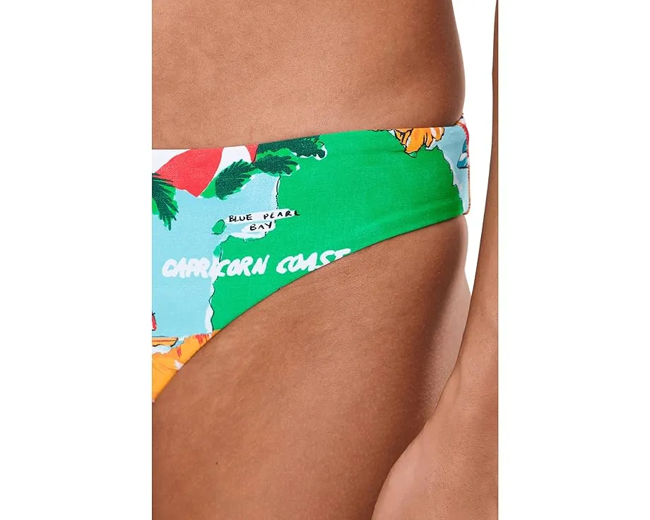 Шорты низкой посадки Seafolly Viva Vacation Hipster с принтом