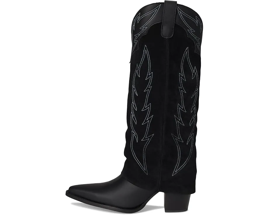 Dingo Wild Fire ботинки из замши с наборным каблуком в ковбойском стиле