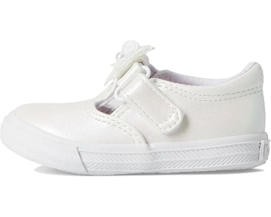 Keds детские балетки Daphne Flower с цветочным декором на липучке