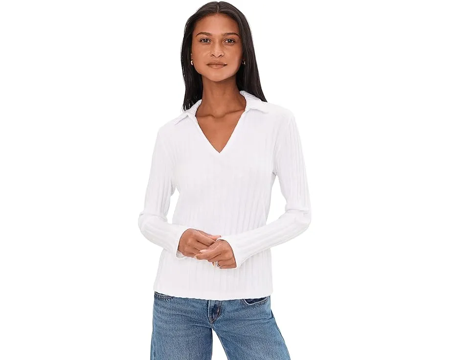 Топ Liyah с длинным рукавом и воротником от Michael Stars