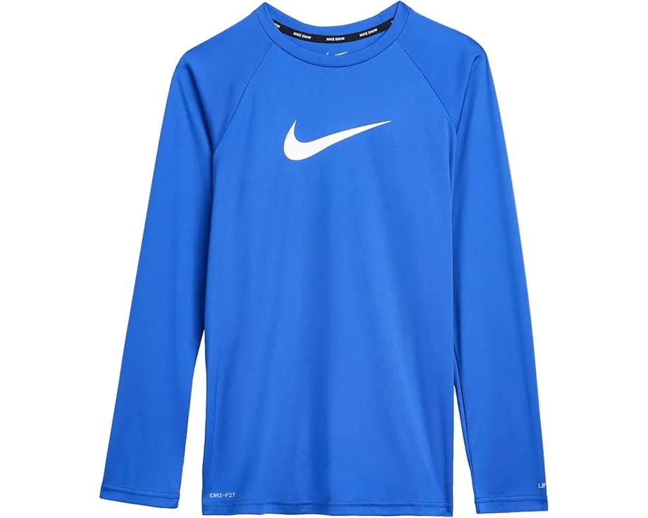 Nike Kids Футболка Hydroguard Essential с длинным рукавом и технологией Dri-FIT UV