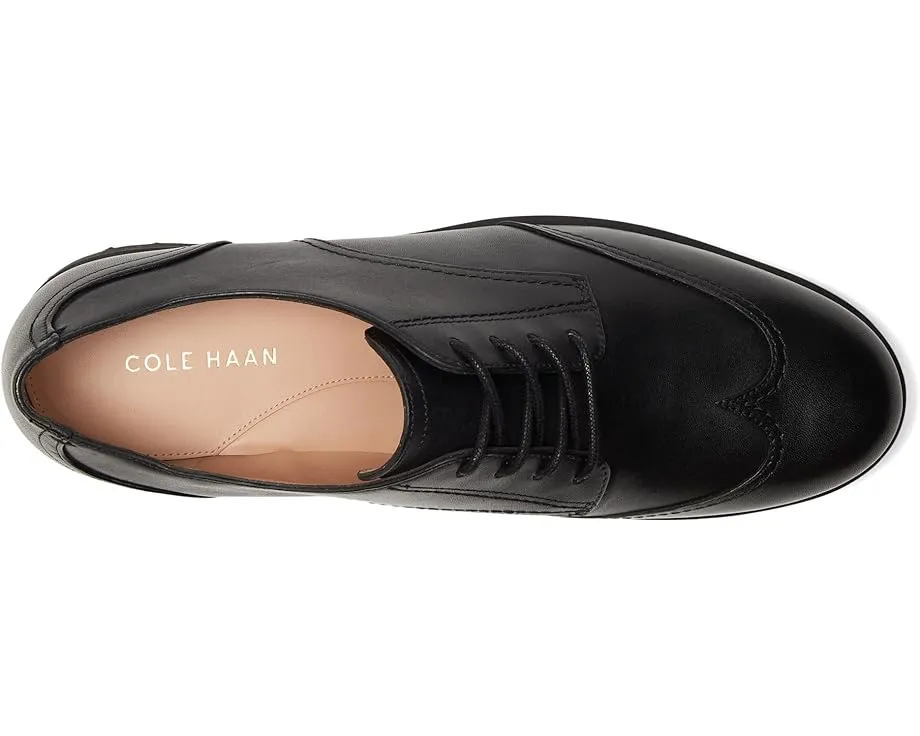 Оксфорды Cole Haan Geneen Lace-up Wingtip с перфорацией и подошвой FlowerFoam