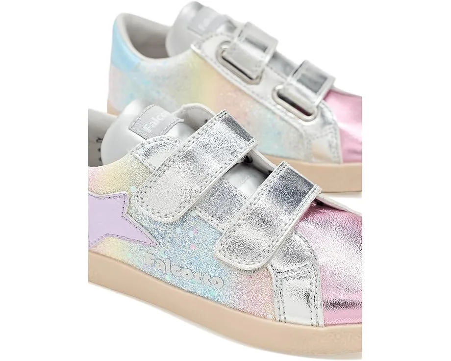 Кроссовки Naturino Alnoite 2 Vl из кожи и ткани с застежкой на липучке