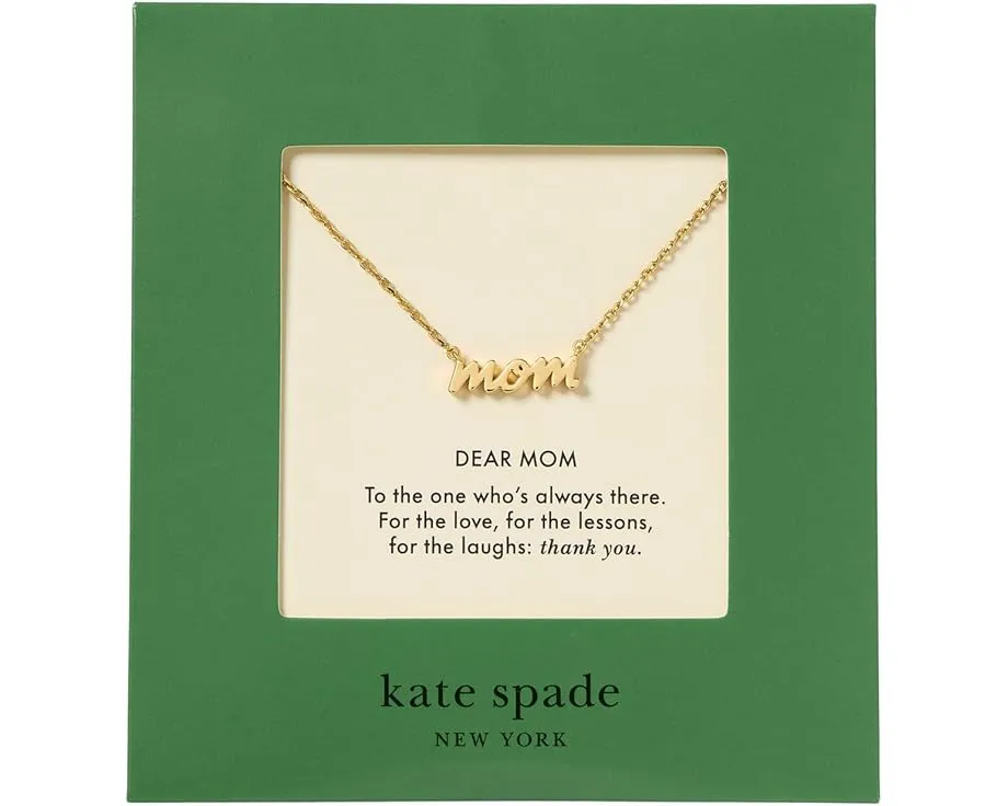 Кулон Kate Spade New York Gifting Dear Mom с цирконом