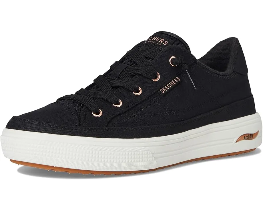 Skechers Arch Fit Arcade Meet Ya There веганские кроссовки на холсте