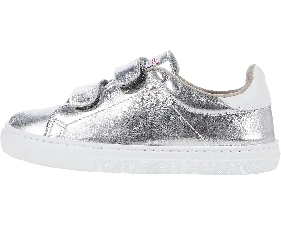 Детские кроссовки Cienta 80085 на липучках с кожаным верхом и съемной стелькой