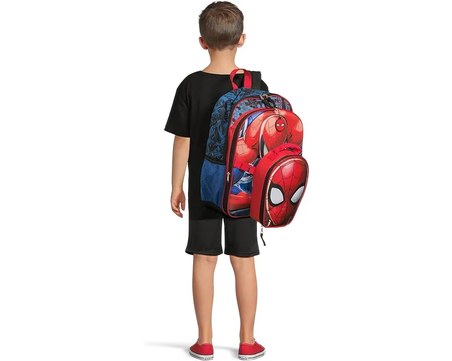 BIOWORLD Kids Рюкзак Spider-Man с ланчбоксом и пеналом