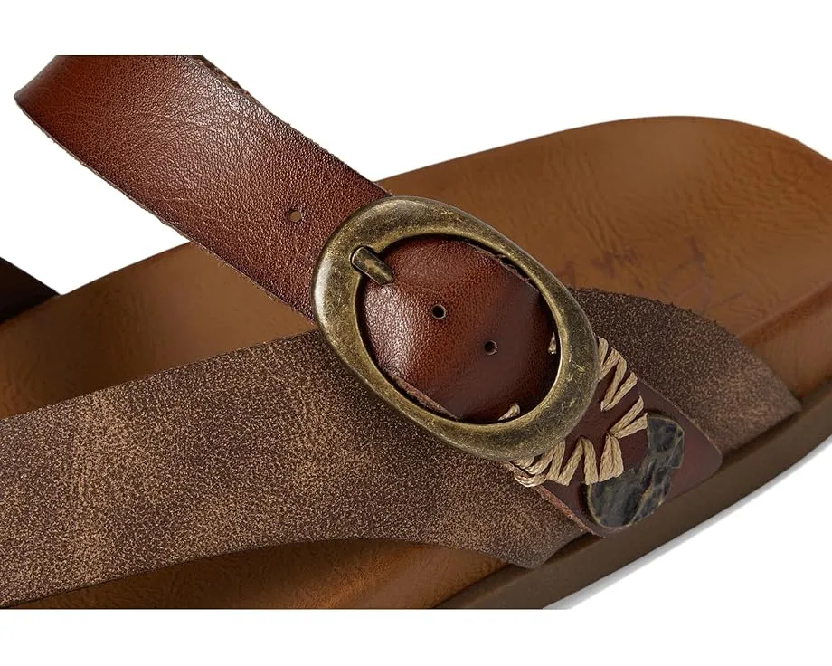 Веганские сандалии Blowfish Malibu Lilac на платформе с перекрестными ремешками