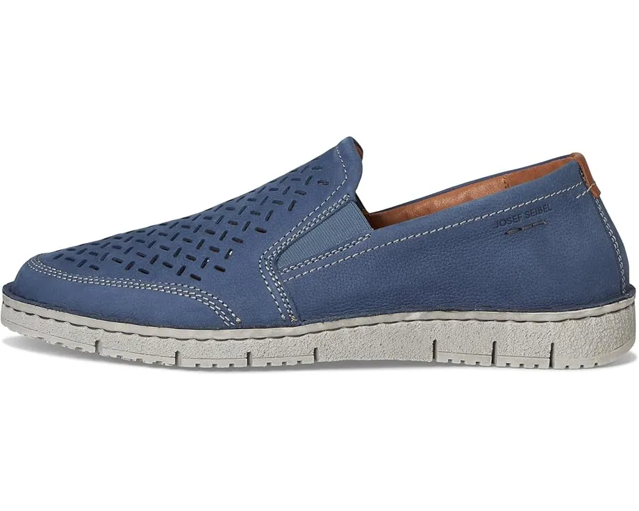 Кроссовки Josef Seibel Ruben 27 из нубука с перфорацией и ручной строчкой