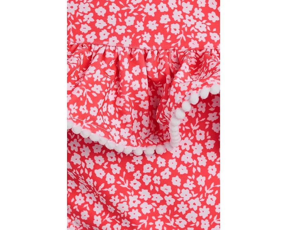 Цельный купальник Snapper Rock Kids Ditsy Bloom Skirt Surf Suit с защитой UPF 50+