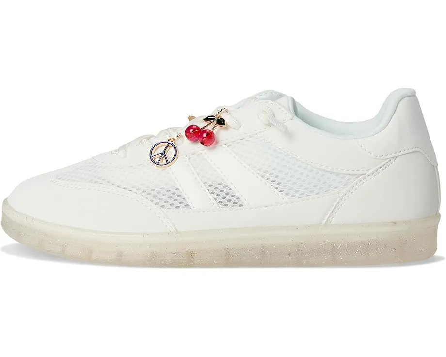 Детские белые кроссовки Steve Madden Kids Verdict с дышащими вставками