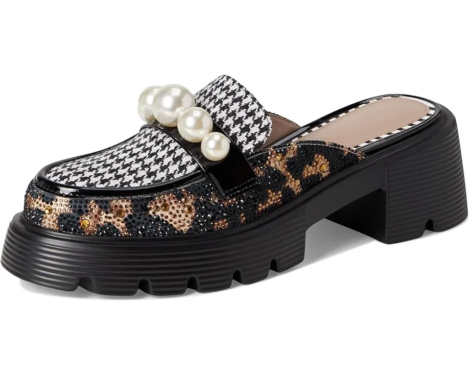 Лоферы Blue by Betsey Johnson Haizel с леопардовым принтом и стразами