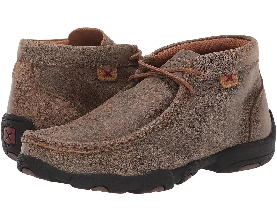 Детские мокасины Twisted X Driving Moc с состаренной кожей