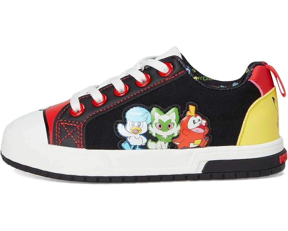Детские кроссовки Ground Up Pokemon Low Top с принтом персонажей
