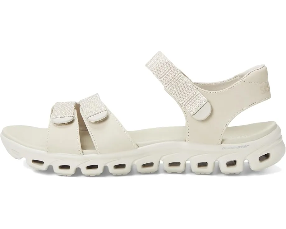 Спортивные сандалии Skechers Glide Step Count On Me с геометрической подошвой и стелькой Yoga Foam