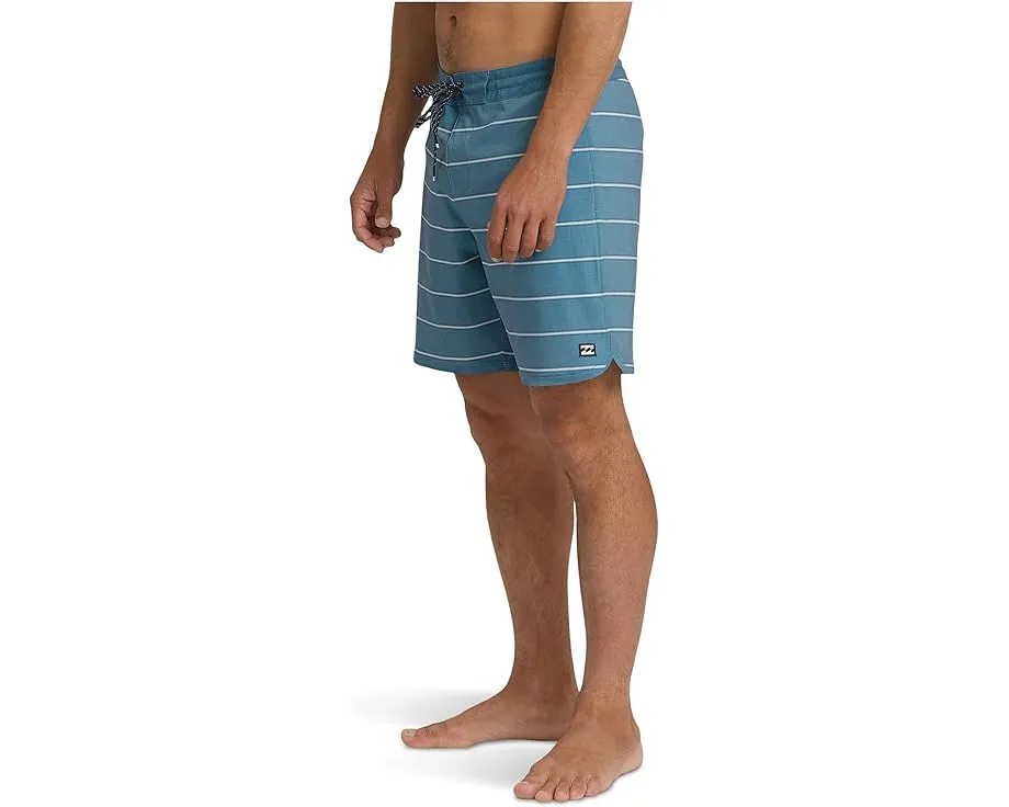 Billabong 73 LT шорты для серфинга с завязками и карманами из переработанного полиэстера