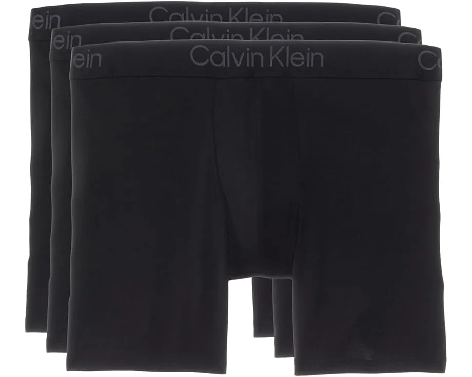 Calvin Klein Underwear Ultra-Soft Modern 3-Pack Boxer Brief из микромодала