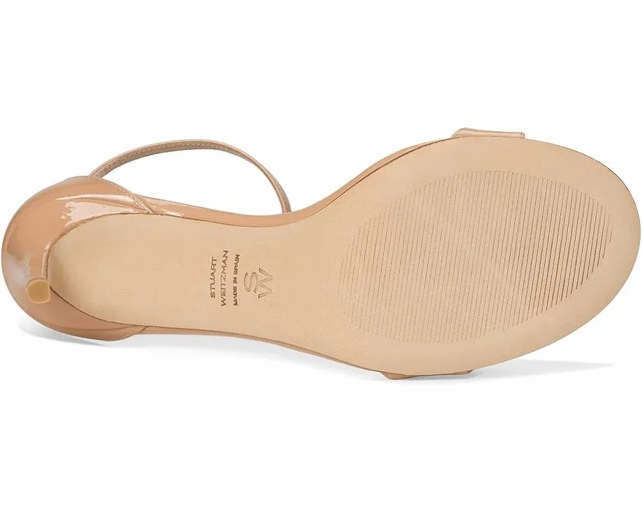 Босоножки Nudist II Sandal 75 на шпильке с глянцевым верхом Stuart Weitzman