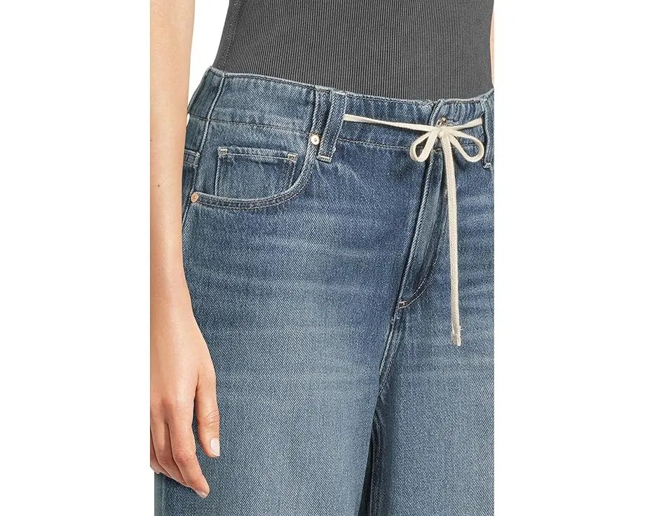 Джинсы Paige Zoey с широкими штанинами и завязкой на талии 31 дюйм (78.74 см)