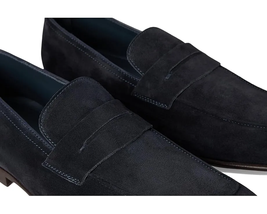 Туфли Johnston & Murphy Taylor Penny из кожи с круглым носком