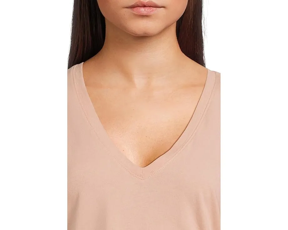 Футболка Madewell Northside с V-образным вырезом из дышащего хлопка