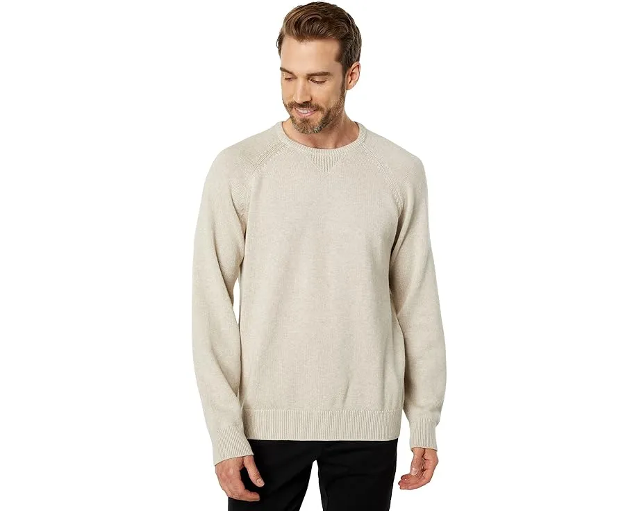 Свитер L.L.Bean Wicked Soft из хлопка и кашемира с круглым вырезом