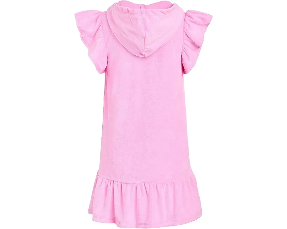 Пляжное платье Terry Hooded Swim Dress с капюшоном и карманом