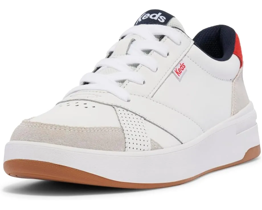 Кроссовки Keds The Court Lace-Up из кожи с технологией Softerra