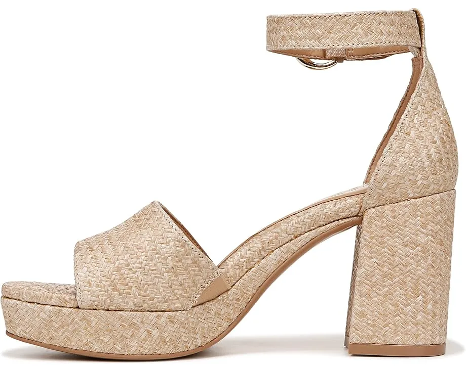 Босоножки Pearlyn3 на каблуке с ремешком и квадратным носком