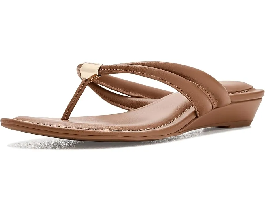 Anne Klein Bari босоножки на танкетке черные