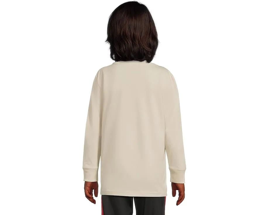 Детская футболка adidas с длинным рукавом и принтом для самовыражения