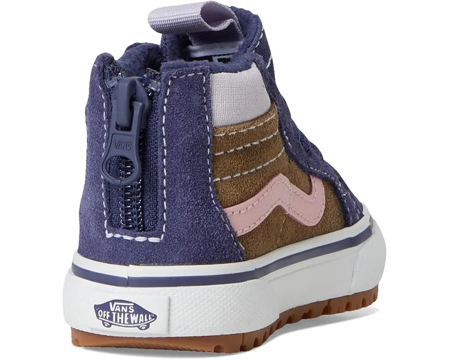 Vans детские высокие кроссовки SK8-Hi Zip с утеплителем Primaloft