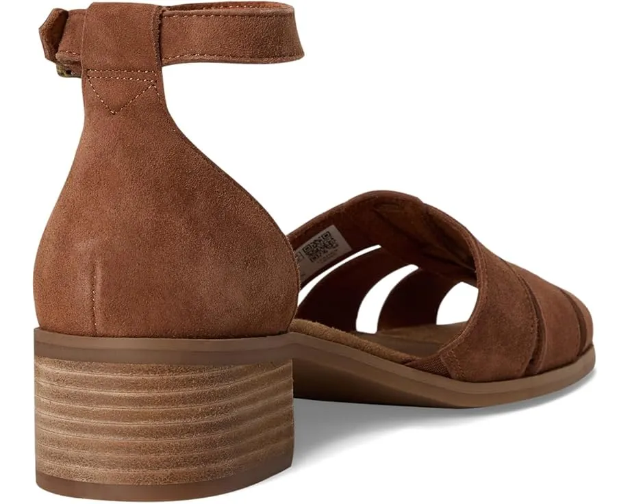 Босоножки Jaclyn Fisherman с плетеными ремешками и квадратным носком