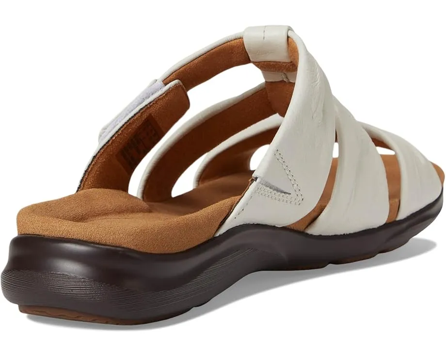 Сандалии Clarks Kitly Slide с лазерной резьбой и регулируемым ремешком