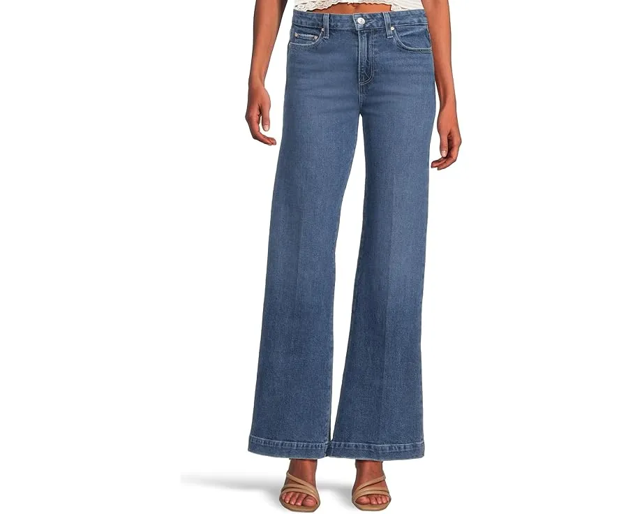 Джинсы Paige Leenah 32In в широком клеше с высокой посадкой