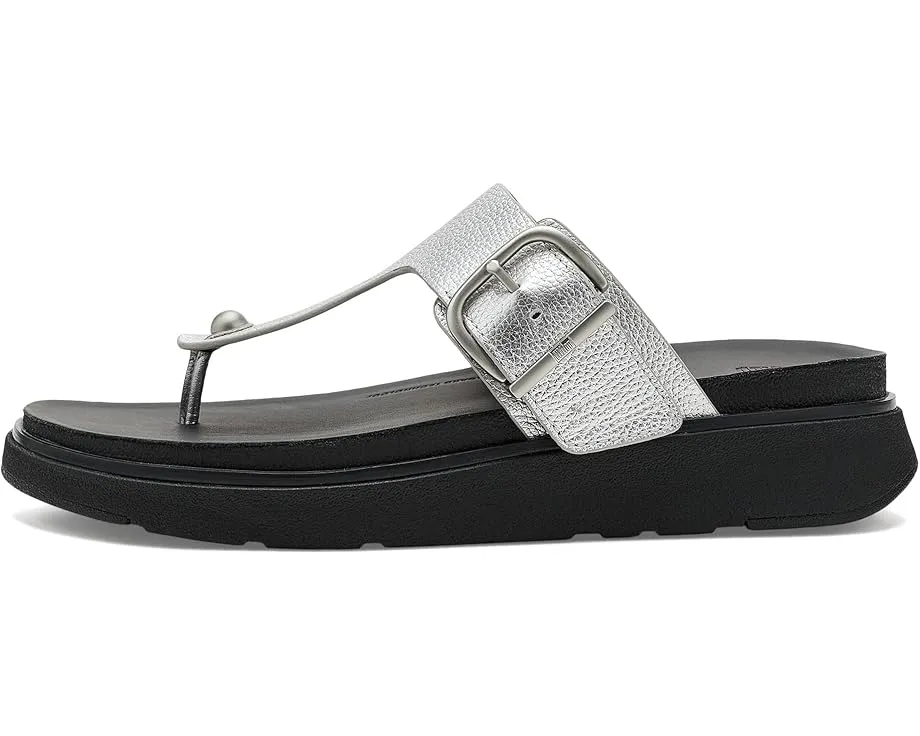 Сандалии FitFlop Gen FF Buckle с ремешком между пальцев из мягкой кожи
