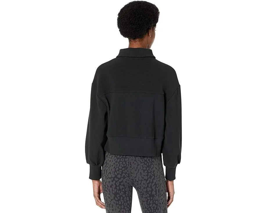 Varley Свитшот Ramona 1/2 Zip оверсайз с технологией отвода влаги