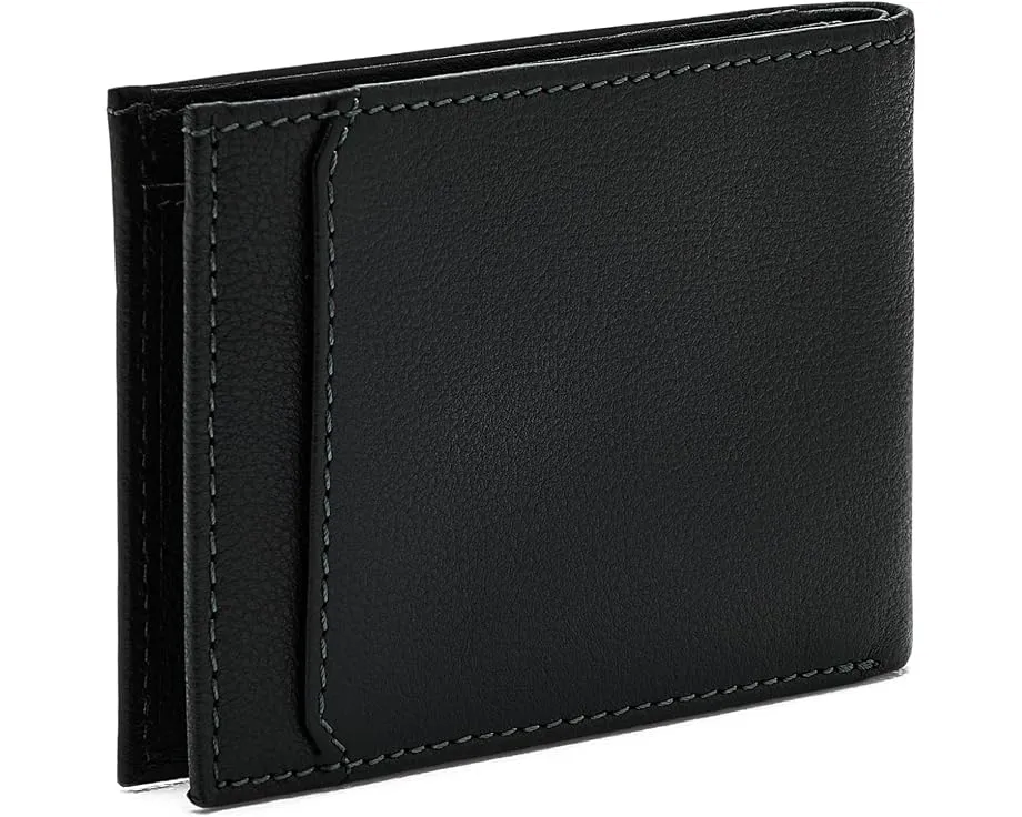 Кожаный бумажник Boconi Garth Slimster Bifold с RFID защитой