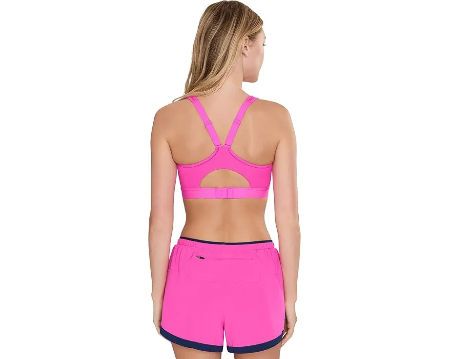 Спортивный бюстгальтер New Balance Nb Essential Run Bra розовый