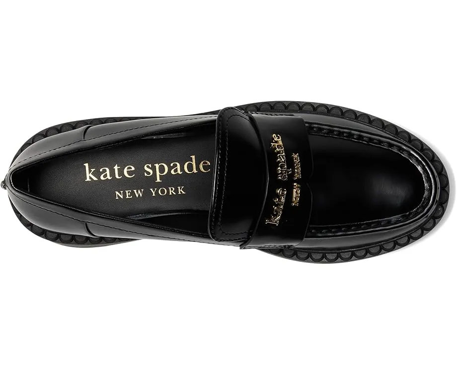 Лоферы Blake на платформе от Kate Spade New York с металлическими буквами