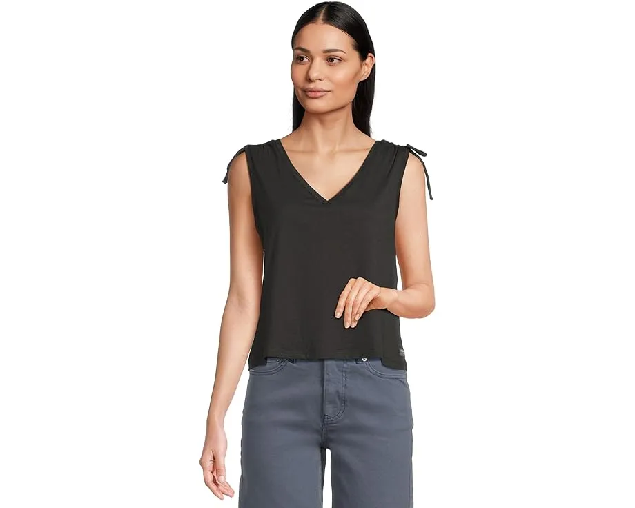 Топ Toad&Co Anza Cinch с регулировкой по талии и V-вырезом