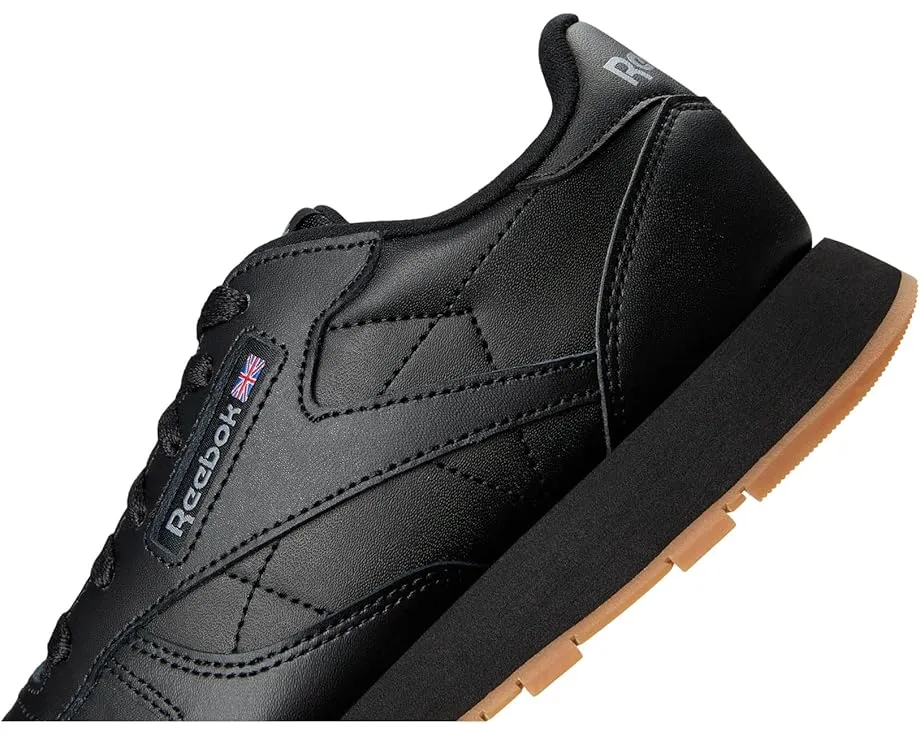 Кроссовки Reebok Classic Leather для детей старшего возраста на шнуровке