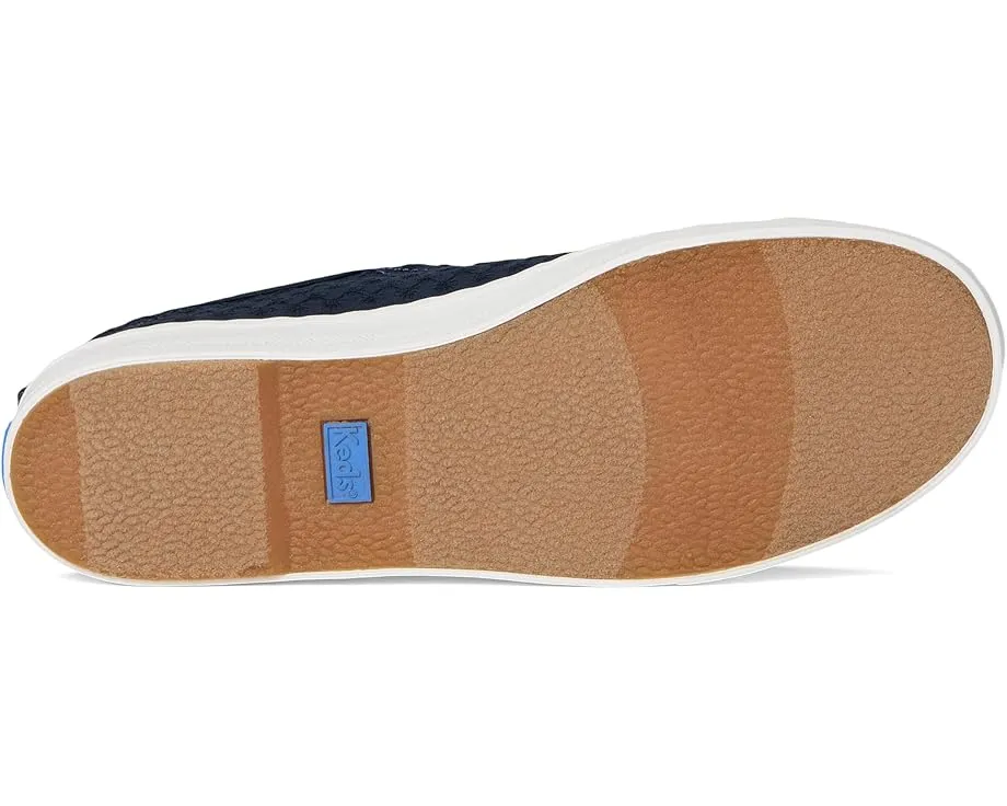 Keds Cruise слипоны на канвасе с эластичными шнурками и удобной посадкой